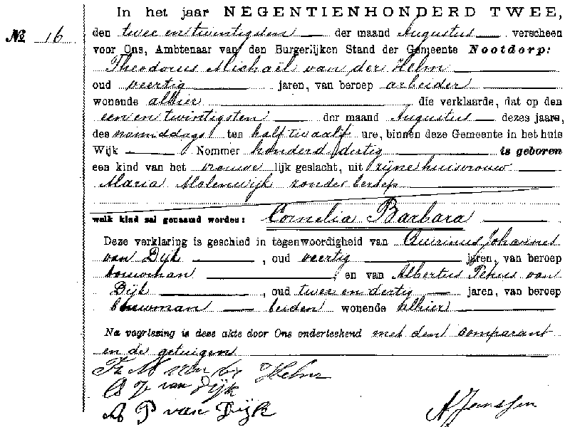 19020822 geb akte 16 Cornelia B dv TM vd Helm - M Molenwijk